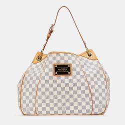 Louis Vuitton White Damier Azur Galliera PM