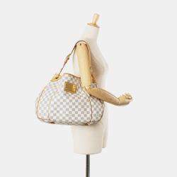 Louis Vuitton White Damier Azur Galliera PM