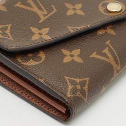 Louis Vuitton Monogram Canvas Sarah Wallet