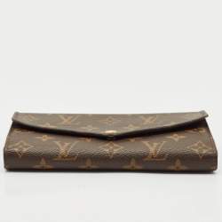 Louis Vuitton Monogram Canvas Sarah Wallet