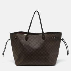 Louis Vuitton Damier Ebene Canvas Neverfull GM Bag