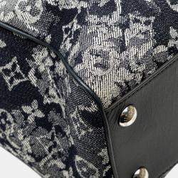 Louis Vuitton Blue Monogram Tapestry Grand Sac
