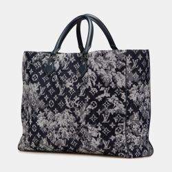 Louis Vuitton Blue Monogram Tapestry Grand Sac