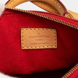 Pre Owned Louis Vuitton Brown Monogram Nano Pallas