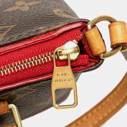 Pre Owned Louis Vuitton Brown Monogram Nano Pallas