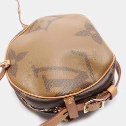 Louis Vuitton Brown Monogram Giant Reverse Boite Chapeau Souple Shoulder Bag