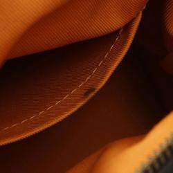 Pre Owned Louis Vuitton Brown Bordeaux Monogram Canvas Manhattan Handbag