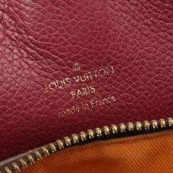 Pre Owned Louis Vuitton Brown Bordeaux Monogram Canvas Manhattan Handbag