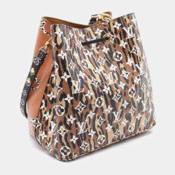 Louis Vuitton Brown Multicolor Monogram Giant LV Jungle Neonoe Shoulder Bag