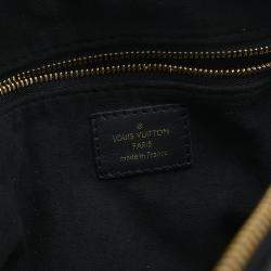 Louis Vuitton Black Monogram Empreinte Petite Malle Souple Bag