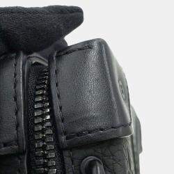 Louis Vuitton Black Monogram Taurillon Soft Trunk Shoulder Bag