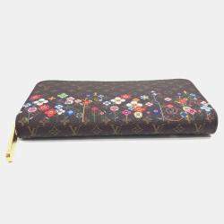 Louis Vuitton Brown Monogram Canvas Takeshi Murakami Chain Wallet