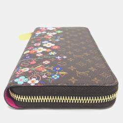 Louis Vuitton Brown Monogram Canvas Takeshi Murakami Chain Wallet