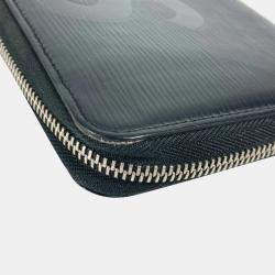 Louis Vuitton Noir Black Epi Leather Zippy Organizer Long Wallet