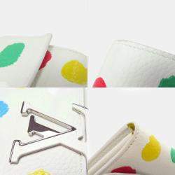 Louis Vuitton White Taurillon Leather Portefeuille Capucines Long Wallet
