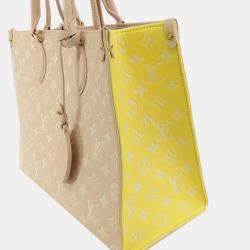 Louis Vuitton Pink Monogram Empreinte Spring In the City OnTheGo Handbag