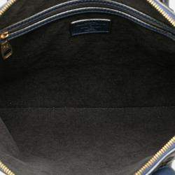 Louis Vuitton Navy Blue Monogram Addiction Lockit Vertical MM