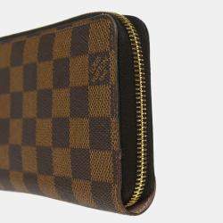 Louis Vuitton Damier Ebene Canvas Zippy Wallet