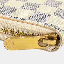 Louis Vuitton Damier Azur Canvas Zippy Wallet
