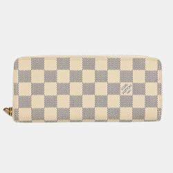 Louis Vuitton Azur Portefeuille Clemence Zippy Wallet