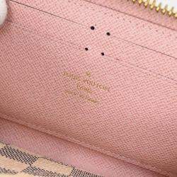 Louis Vuitton Azur Portefeuille Clemence Zippy Wallet