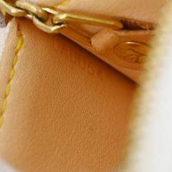Louis Vuitton White Multicolor Monogram Pochette Cles Coin Purse