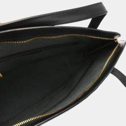 Louis Vuitton Black Epi Leather Lussac Shoulder Bag