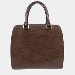 Pre Owned Louis Vuitton Brown Epi Leather Pont Neuf Handbag