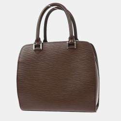 Pre Owned Louis Vuitton Brown Epi Leather Pont Neuf Handbag