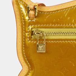Louis Vuitton Bronze Vernis Leather Conte de Fees Owl Pochette Shoulder Bag