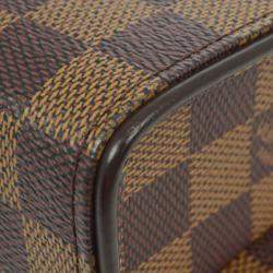 Pre Owned Louis Vuitton Damier Ebene Canvas Tribeca Mini Handbag