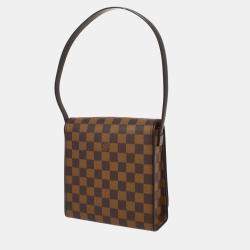 Pre Owned Louis Vuitton Damier Ebene Canvas Tribeca Mini Handbag
