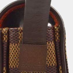Pre Owned Louis Vuitton Damier Ebene Canvas Tribeca Mini Handbag