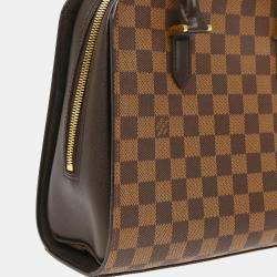 Pre Owned Louis Vuitton Damier Ebene Canvas Triana Handbag