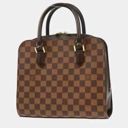 Pre Owned Louis Vuitton Damier Ebene Canvas Triana Handbag