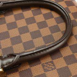 Pre Owned Louis Vuitton Damier Ebene Canvas Triana Handbag