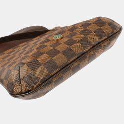 Pre Owned Louis Vuitton Damier Ebene Canvas Musette Salsa Short Strap Shoulder Bag