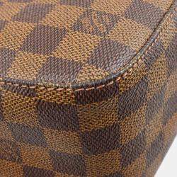 Pre Owned Louis Vuitton Damier Ebene Canvas Looping MM Handbag