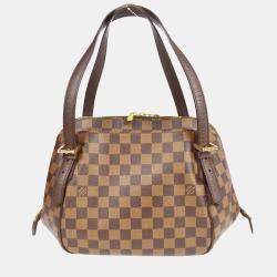 Louis Vuitton Damier Ebene Canvas Belem MM Handbag