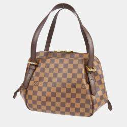 Louis Vuitton Damier Ebene Canvas Belem MM Handbag