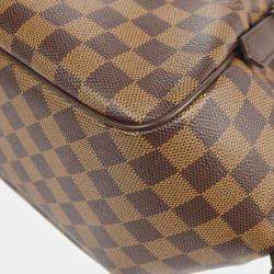 Louis Vuitton Damier Ebene Canvas Belem MM Handbag