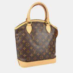 Pre Owned Louis Vuitton Monogram Canvas Lockit Handbag