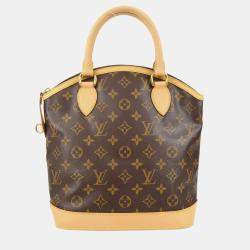Pre Owned Louis Vuitton Monogram Canvas Lockit Handbag