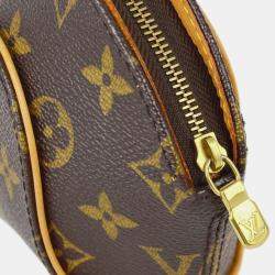 Louis Vuitton Monogram Canvas Mini Ellipse Pouch Bag