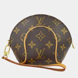 Louis Vuitton Monogram Canvas Mini Ellipse Pouch Bag