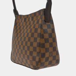 Pre Owned Louis Vuitton Damier Ebene Canvas Looping MM Handbag