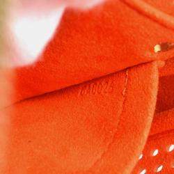 مملوكة مسبقًا حقيبة كتف لوي فيتون بوشيت أسيسوريه كانفاس مونوغرام مثقبة بني/برتقالي