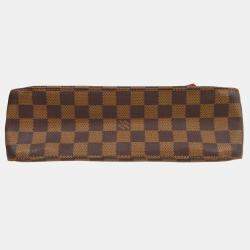 Pre Owned Louis Vuitton Damier Ebene Canvas Mini Looping Handbag