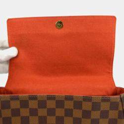 Pre Owned Louis Vuitton Damier Ebene Canvas Mini Looping Handbag