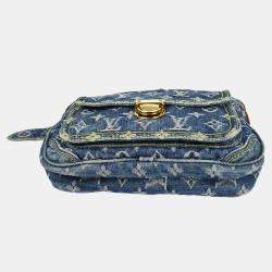 Louis Vuitton Blue Monogram Denim Waist Bum Bag